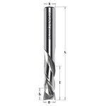 Vītņurbis 6,35x22,2x63,5 Z2+2 S=6,35 RH, CMT