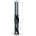 Spiral bit Up&Downcut HWM DLCS Chrome 10x42(7)x80 S=10 Z2+2 RH, CMT
