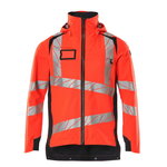 Shell Jacket Accelerate Safe, hi-vis CL2, red/navy S, Mascot