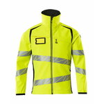 Softshell Jacket Accelerate Safe hi-vis CL2, yellow/black 2XL, Mascot