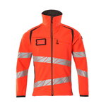 Softshell Jacket Accelerate Safe hi-vis CL2, red/gray S, Mascot