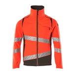 Jacket Accelerate Safe stretch, hi-vis CL2, red/anthracite S, Mascot