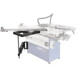 Outrigger table and crosscut fence with telescopic arm. DUO, Scheppach
