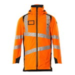 Hi. vis winterjacket parka, CL3, orange/dark navy XL, Mascot