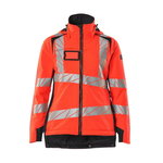 Winter jacket Accelerate Safe women, hi-vis CL2, red 2XL, Mascot