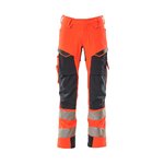 Hi-vis bikses 19079, elastīgas, CL2, sarkans/tumši zilas 82C 82C46, Mascot