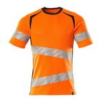 T-shirt Accelerate Safe, CL 2, High-Visibility orange 4XL, Mascot