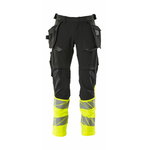 Hi-vis bikses Accelerate 19131, CL1, dzeltenas/melnas, 82C62, Mascot