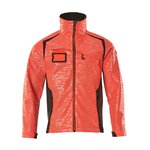 Hi-vis softshell jaka Accelerate Safe, sarkana/t. pelēka 3XL, Mascot