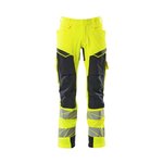 Trousers Accelerate Safe Stretch, hi-vis CL2, yellow/dark navy 82C45, Mascot