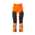 Hi-vis bikses Accelerate Safe Stretch, CL2, oranžas/tumši zi 82C54, Mascot