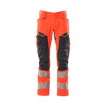 Hi-vis bikses 19579, ar elastīgām zonām, CL2, sarkans/zila 8 82C52, Mascot