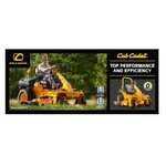 Banneri PRO Z-Sarja 2,4m x 1m, Cub Cadet