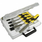 Chisel set 5pc 6-12-18-25-32mm, Stanley