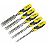 Chisel set 5pc 6-10-15-20-25mm, Stanley