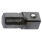 Adaptor F1/4`` HEX - F1/4´´, Gedore