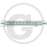 Linkage drawbar CAT-1, Granit