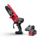 48V Mini-Chainsaw with Oiler Kit (incl. 1x 2Ah, Single Slot Charger, Soft Bag), Cramer