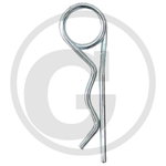 R-clip set, 3mm Ø 14-20mm, 10pcs, Granit