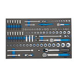 socket set 2005 CT4-U-20 91-pcs, Gedore