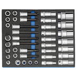 Modulis ar instrumentiem 2500 CT2-D 19L 40 gab., Gedore