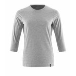 T-shirt 20191 ProWash, 3/4 sleeves, ladies, grey flecked M, Mascot