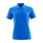 Polo Shirt Crossover, women, blue M, Mascot