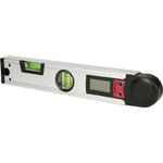 Digital angle finder with spirit level, 0° - 225°, KS Tools