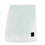 Door glass, upper, left, tempered CAT, CVA