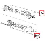 Kit seal, for main hydraulic pump, JCB