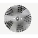 Steel brushes ų200, medium, Rokamat