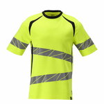 T-krekls 21382 Multisafe, hi-vis CL3, dzeltens/tumši zils, XL, Mascot