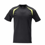 Welder/electrician t-shirt 21582 Multisafe, black/yellow 2XL, Mascot