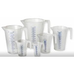 Plastic measuring Jugs 6 pcs, Orion