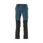 Trousers 21679 Advanced, dark petroleum/black 82C42, Mascot