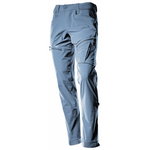 Trousers Customized strech 22058, women, stone blue 82C36, Mascot
