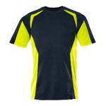Hi-Vis T-krekls 22082, tumši zils/dzeltens, S, Mascot
