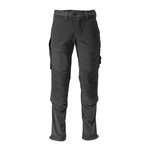 Stretch work trousers with kneepad pockets, black 82C68, Mascot