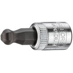 Screwdriver bit socket ball-end in-hex 1/4" 6 mm, Gedore