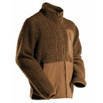 Pile jacket with zipper 223303 Customized, nut brown M, Mascot