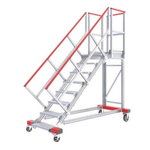 Mobile stocker‘s ladder 45°, 17 steps 3,65m 2231, Hymer