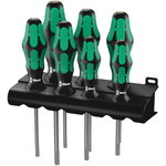 Skrūvgriežu komplekts 367/7 TORX® HF, Wera