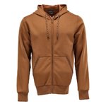 Sweatshirt 22486 customized, brown M, Mascot