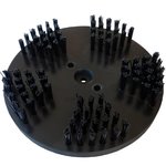 Steel-/Nylon brushes ø200 (2 pcs), Rokamat