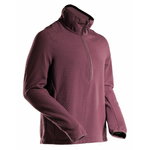 Flīsa džemperis 22703 Customized ar rāvējslēdzēju, bordo 4XL, Mascot