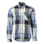 Flannel shirt 22904 Customized, dark navy 4XL, Mascot