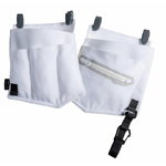 Holster pockets 22950 Customized Click Pocket System, white ONE, Mascot