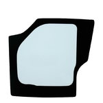 Door glass, lower, tempered for KOMATSU miniexcavators, CVA