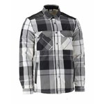 Flannel jacket pile lining 23104 Customized, grey M, Mascot