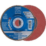 Flap grinding disc A COOL SG INOX+ALU 125mm P40 PFF, Pferd